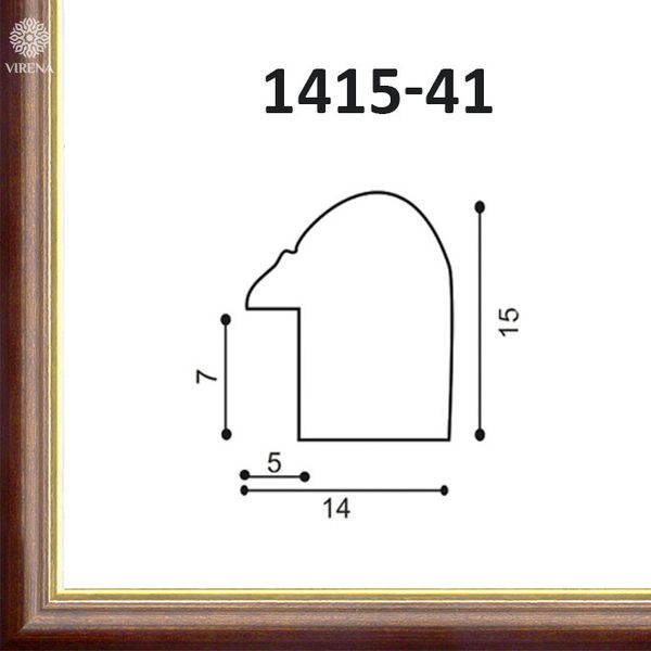 Рамка 1415-41 Virena-A4 1415-41 фото