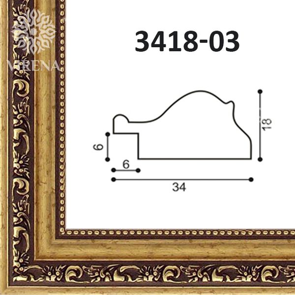 Рамка 3418-03 Virena-A2 3418-03 фото