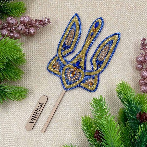 , Верхівка+бісер+бусини