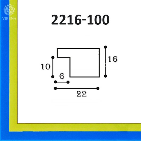 Рамка 2216-100 Virena-A3 2216-100 фото