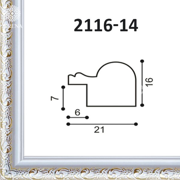Рамка 2116-14 Virena-Панно 2116-14 фото